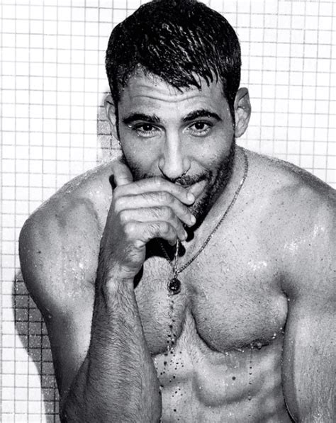man candy miguel angel silvestre looks sense8 tional as he hits showers for gq
