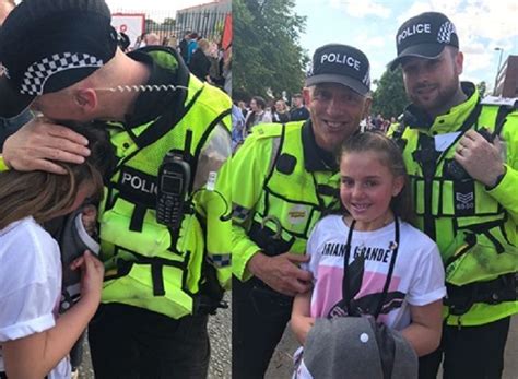 Preston Police Officers Who Helped Reassure Manchester Attack Girl