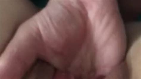 extremely wet pussy squirts while fingered and fucked