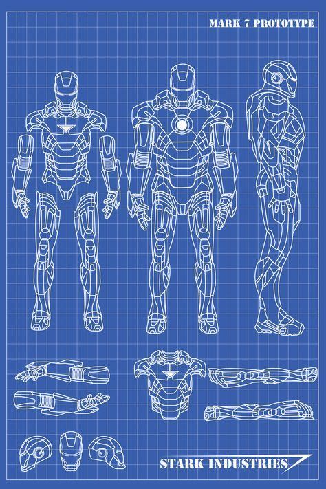 iron man blueprints  nickgonzales  deviantart iron man suit iron man art iron man armor