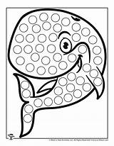 Whale Marker Woojr sketch template