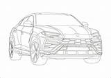 Urus Ages Supercoloring sketch template