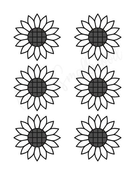 bring sunshine printable sheet   sunflower