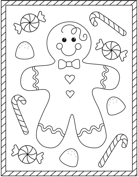 printable christmas colouring pages  organised housewife