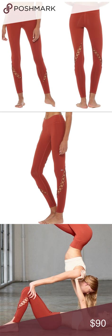 nwt alo yoga entwine leggings amber size  brand   tags  worn perfect condition