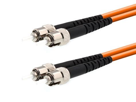 multimode fiber optic cable  st  st computer cable store