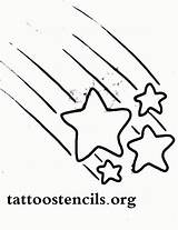 Shooting Coloring Star Designlooter Fireworks Banner Tattoo Celebrity Stars Designs Pic sketch template