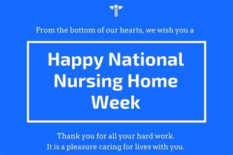 happy national nursing home week spring gate rehabilitation