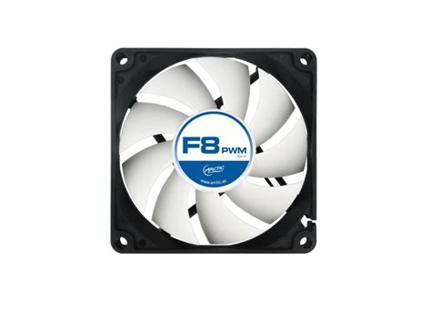 Arctic Cooling F8 Pwm 4 Pin Pwm Fan With Standard Case Model Afaco
