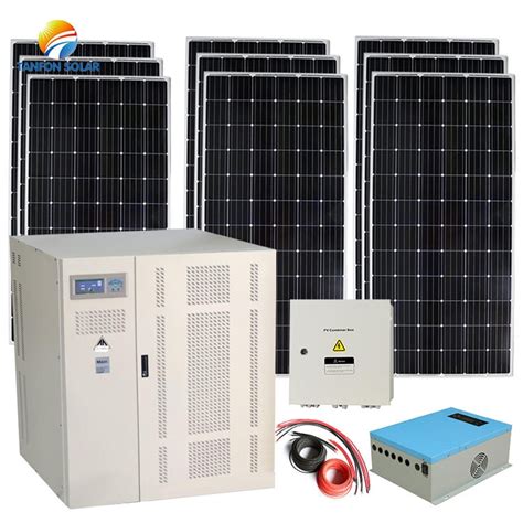 china kw   battery roof design solar energy system   grid system china tanfon