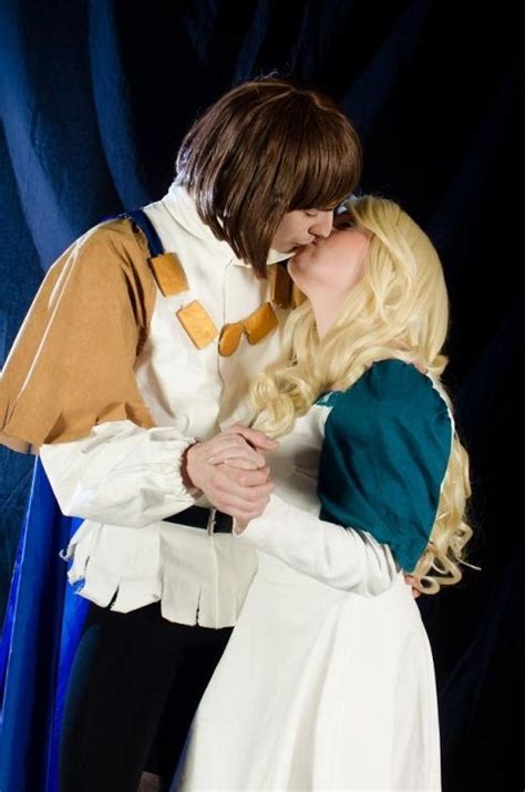derek and odette from the swan princess princess chibi cosplay