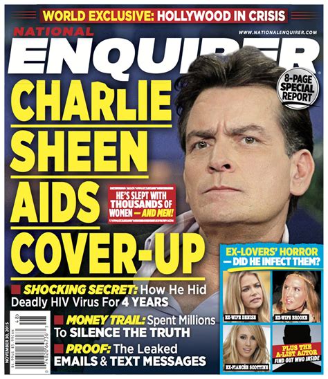 charlie sheen confesses — didn t tell 25 lovers he s hiv positive national enquirer