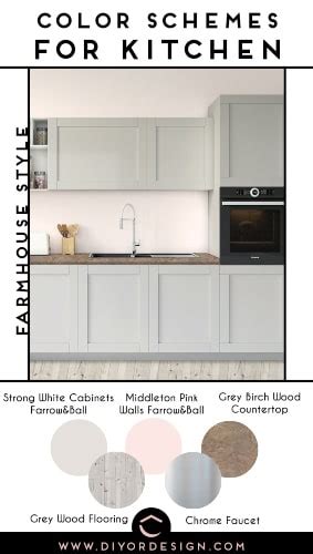 design exciting color schemes  kitchen