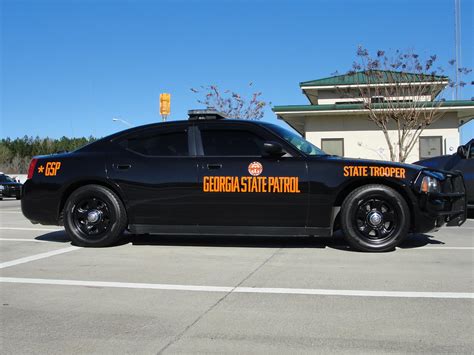 Georgia State Patrol Dodge Charger Special Thanks To The