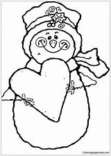 Snowman Coloring Pages Willy Wonka Heart Drawing Line Color Winter Factory Chocolate Barber Drawings Getdrawings Print Getcolorings Cute Rocks Paintingvalley sketch template