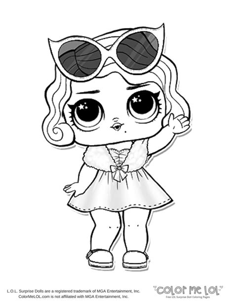 lol dolls coloring pages  getdrawings