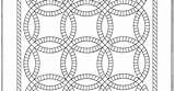 Quilt Ring Wedding sketch template
