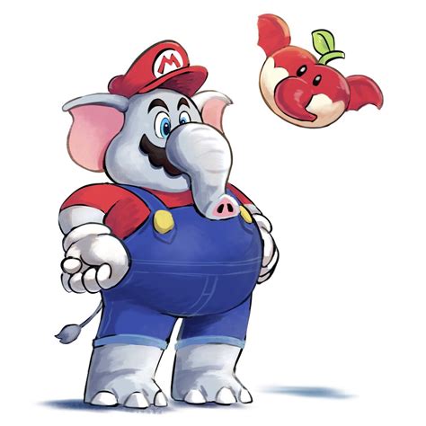Ya Mari 6363 Elephant Mario Mario Mario Series Nintendo Super