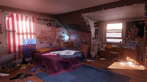 descargar la habitación de chloe price para blender3d life is strange