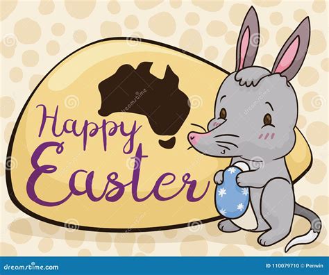 Easter Australian Card Vector Illustration 29622716