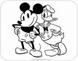 Donald Disneyclips sketch template