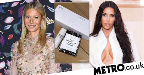 kim kardashian gets vibrator and orgasm candle from gwyneth paltrow