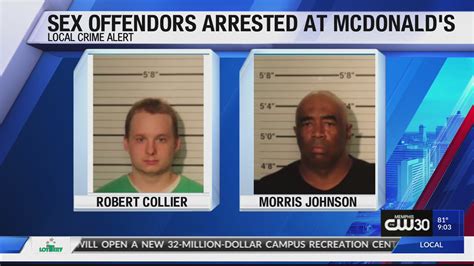 memphis police arrest 2 sex offenders at mcdonald s near play area