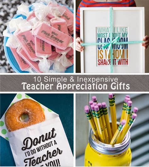 crafty teacher lady  inexpensive teacher appreciation gift ideas