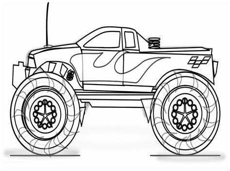 top  printable monster truck coloring pages  coloring pages