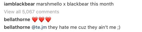 fans think bella thorne is dating blackbear and everyone is absolutely