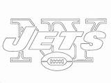 Jets York Coloring Nfl Pages Printable Sheet Template sketch template