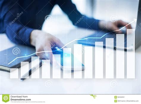 diagrams and graphs business strategy data analysis financial growth