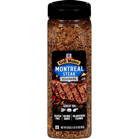 mccormick grill mates montreal steak seasoning  oz mixed spices