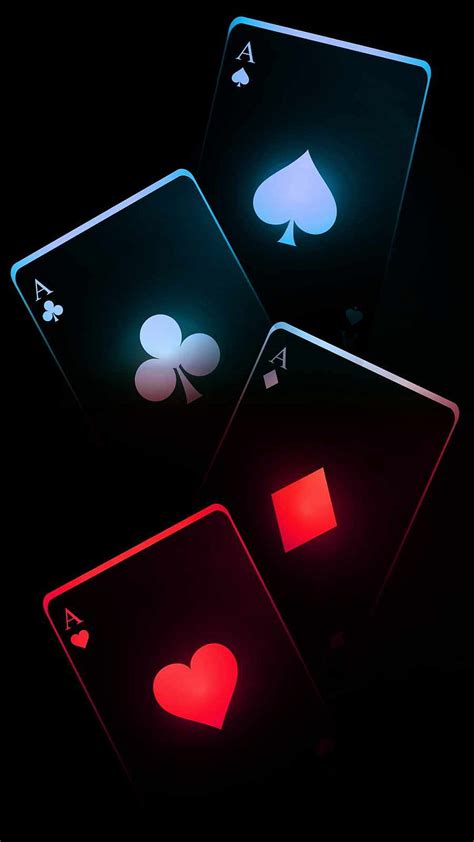 playing card iphone wallpaper