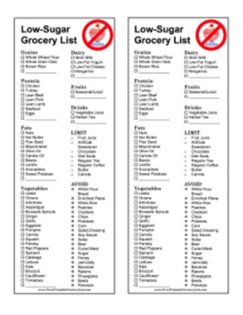 printable grocery lists  menu planners
