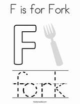 Fork Coloring Twistynoodle Pages Print Ll Choose Board sketch template