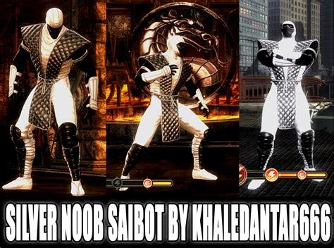 Silver Noob Saibot By Khaledantar666 On Deviantart