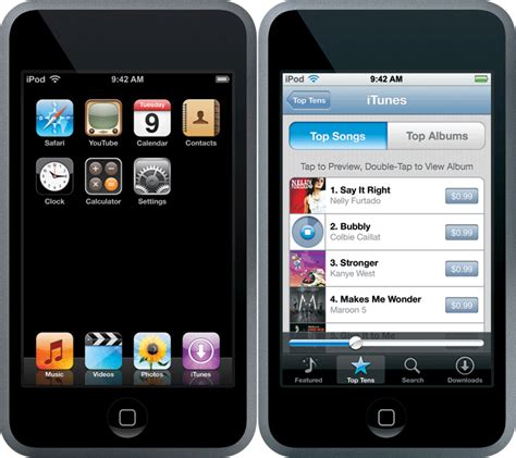 apple unveils ipod touch  itunes wi fi  store