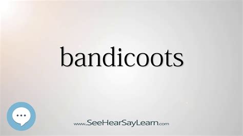 bandicoots youtube