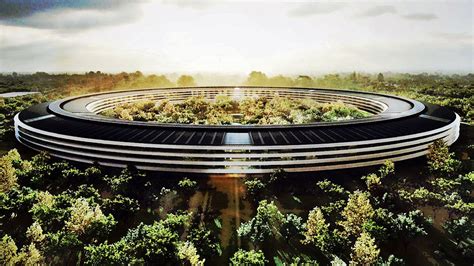 apples campus design  making  corporation  entire life gallery archinect