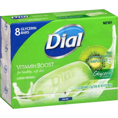 dial glycerin soap vitamin boost  oz   beauty bath body