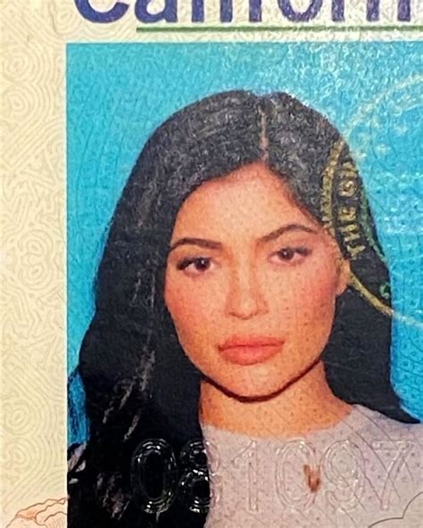 kylie jenner posts driver s license photo on instagram pic