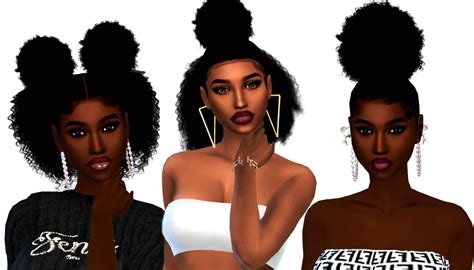 fantastic black american hairstyles sims