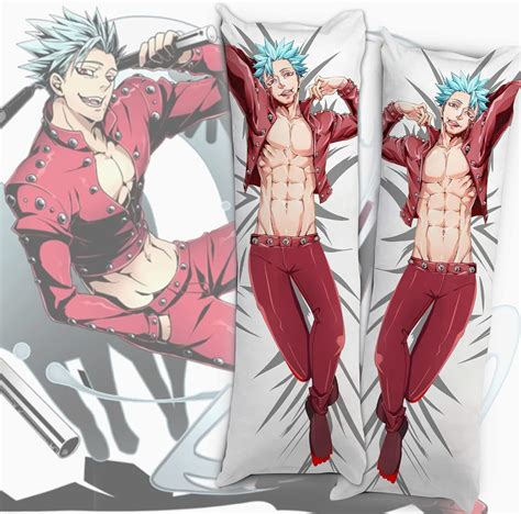 Drawyme Sins Ban Dakimakura Anime Body Pillow Case Seven