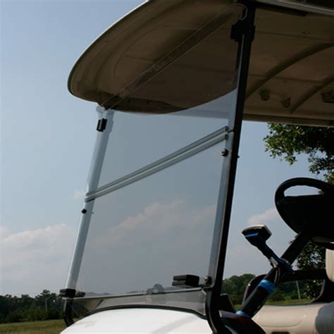yamaha drive  golf cart folding front windshield tinted