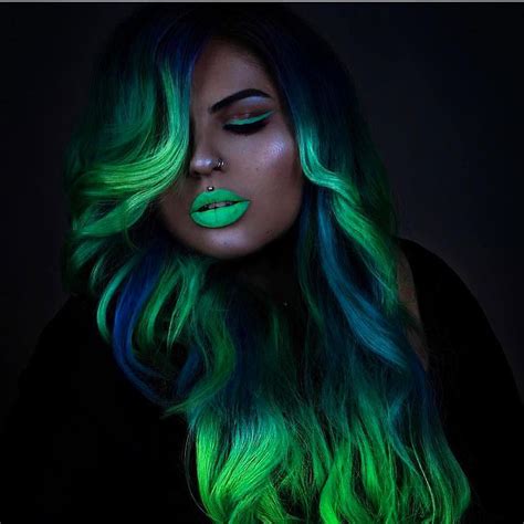 124 Neon Green Hair Colour In 2022 Best Girls Hairstyle Ideas