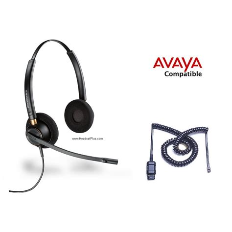 plantronics hw avaya    certified compatible headset