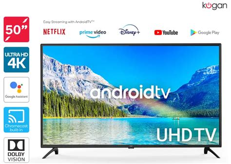 Kogan 50 Smart Hdr 4k Uhd Led Tv Android Tv It Support