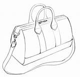 Drawings Drawing Bags Handbags Bag Handbag Purse Briefcase Sketches Technical Draw Illustration Designers Leather Duffle Pattern Bolsa Designer Template Croquis sketch template