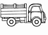 Pages Colouring Lorry Truck Coloring Clipart sketch template